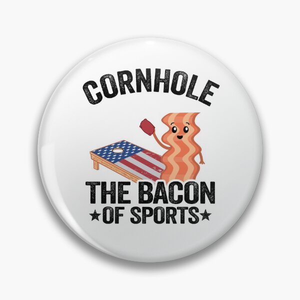 Item preview, Cornhole The Bacon Of Sports American Flag Board Corn Hole designed and sold by Stronzi.