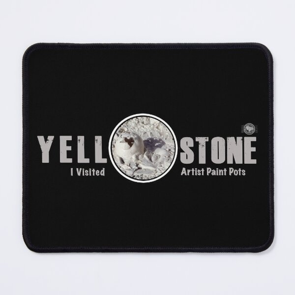 Item preview, I Visited Artist Paint Pots, Yellowstone National Park - mud pot designed and sold by SmyrnaBuffalo.