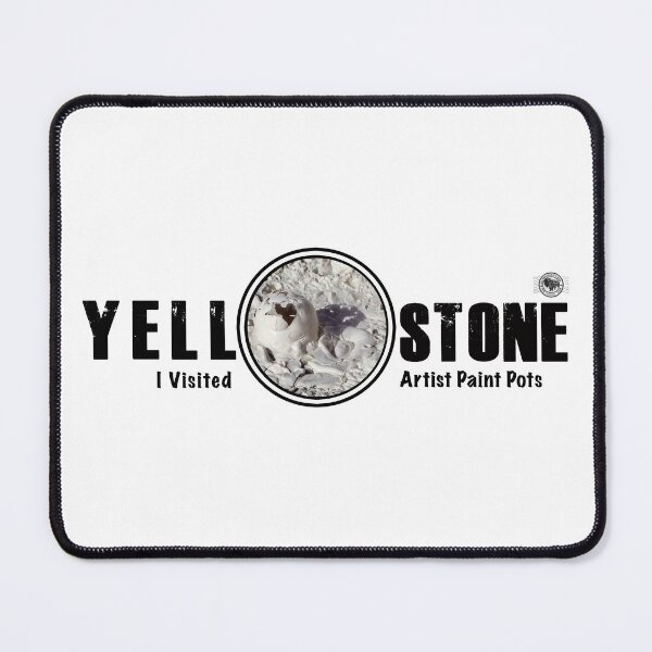 Item preview, I Visited Artist Paint Potsr, Yellowstone National Park - mud pot designed and sold by SmyrnaBuffalo.