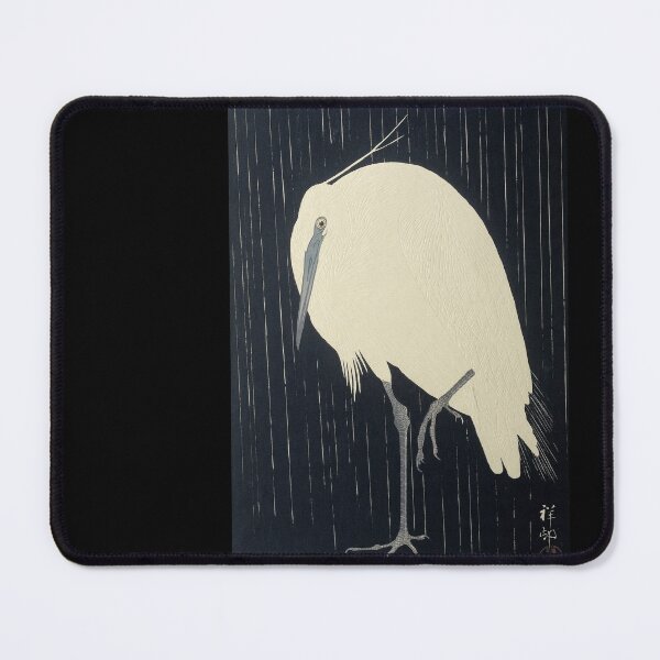 Item preview, Heron in the Rain designed and sold by redstitchlab.