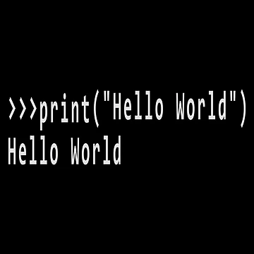 Vorschaubild zum Design Hallo Welt-Python-Code von FridPix