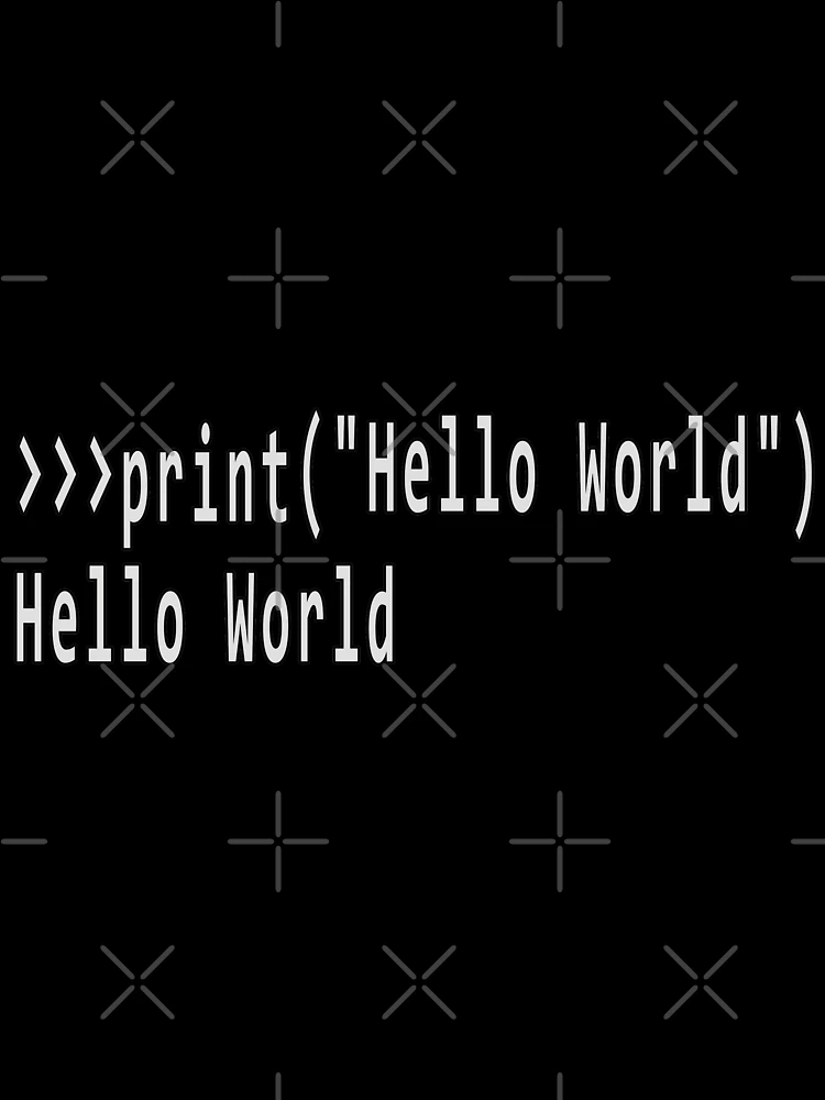 Thumbnail 7 of 7, Oversized T-Shirt, Hello World Python Code designed and sold by FridPix.