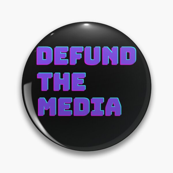 Item preview, defund the media political shirt designed and sold by SukanyaShop.