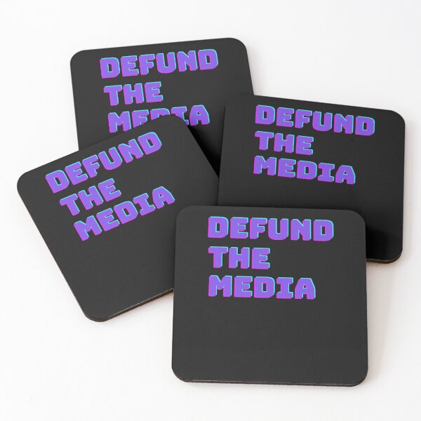 Item preview, defund the media political shirt designed and sold by SukanyaShop.