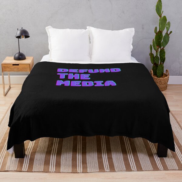 Item preview, defund the media political shirt designed and sold by SukanyaShop.