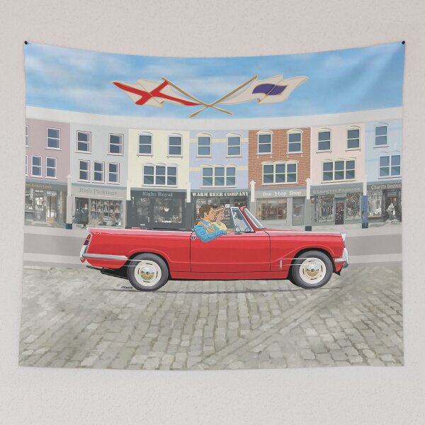 Item preview, Herald 12/50 Convertible in Signal Red designed and sold by Bigs66.