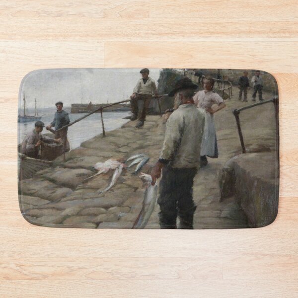Item preview, English Fishermen by Harold Harvey designed and sold by Vintage Designs +.