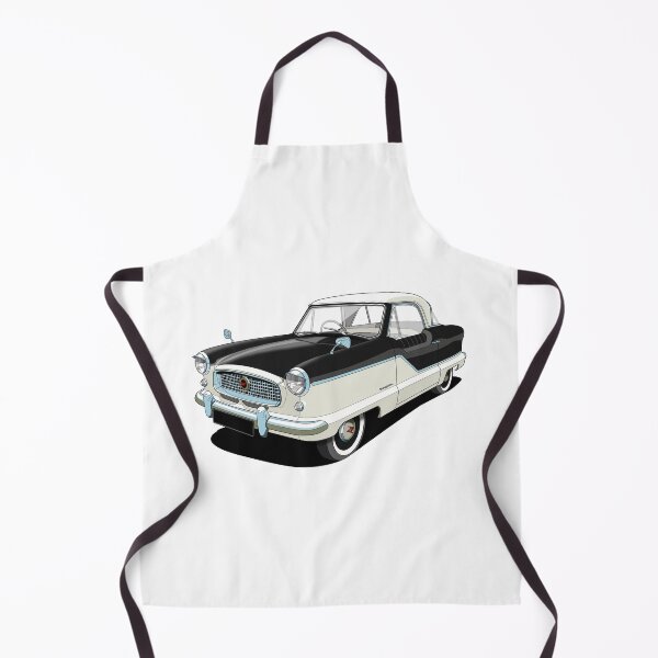 Item preview, Austin Metropolitan in two tone black and white designed and sold by candc-retro.