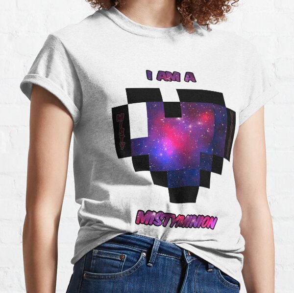 I am a MistyMinion - Galaxy Heart **NO** White Border-Use for LIGHT colored items only** Classic T-Shirt