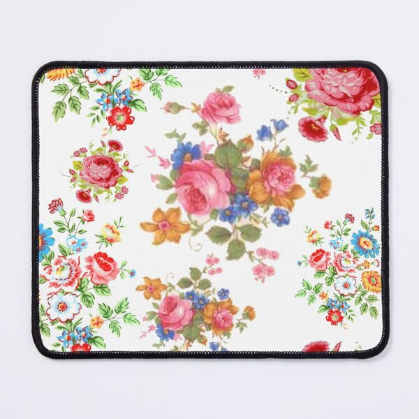 Item preview, vintage floral print designed and sold by redstitchlab.