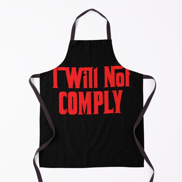 Item preview, I Will Not Comply T-Shirt designed and sold by spolayastore.