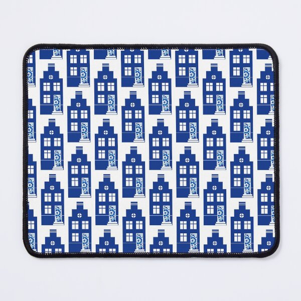 Item preview, Delft blue house designed and sold by redstitchlab.