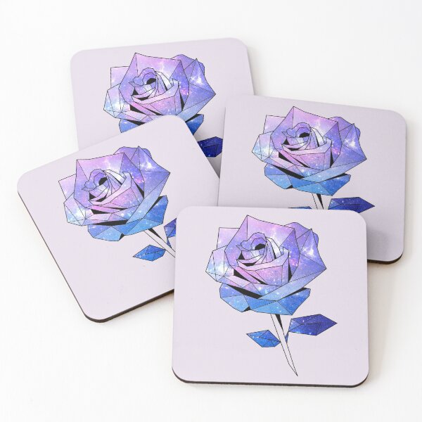 Item preview, diamond purple galaxy rose designed and sold by DiviaDesigns.