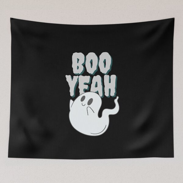 Item preview, Boo yeah - cute ghost designed and sold by Tee-Star.