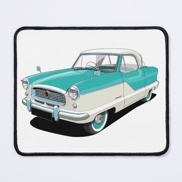 Item preview, Austin Metropolitan in two tone turquoise and white designed and sold by candc-retro.