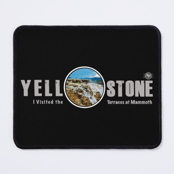Item preview, I Visited the Terraces at Mammoth, Yellowstone National Park - Mammoth Terraces designed and sold by SmyrnaBuffalo.
