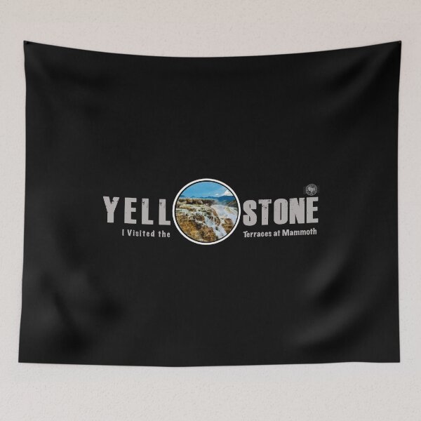 Item preview, I Visited the Terraces at Mammoth, Yellowstone National Park - Mammoth Terraces designed and sold by SmyrnaBuffalo.