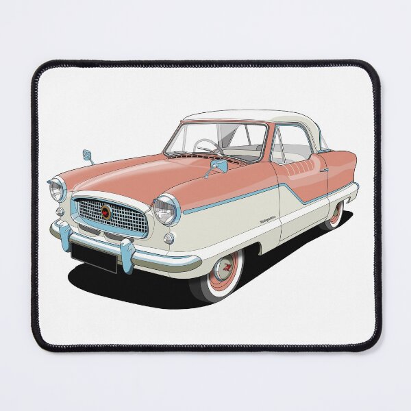 Item preview, Austin Metropolitan in two tone coral and white designed and sold by candc-retro.