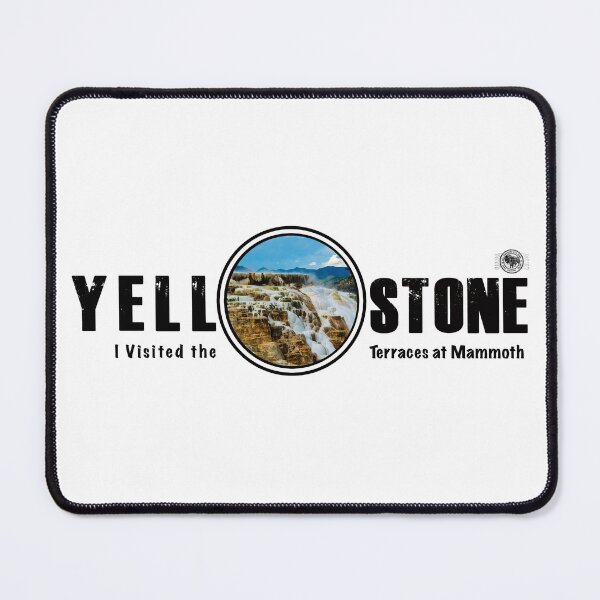 Item preview, I Visited the Terraces at Mammoth, Yellowstone National Park - Mammoth Terraces designed and sold by SmyrnaBuffalo.