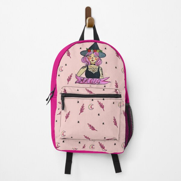 Item preview, Hand Painted Gouache Pinky Witch - Airlise designed and sold by Lee Yeng.