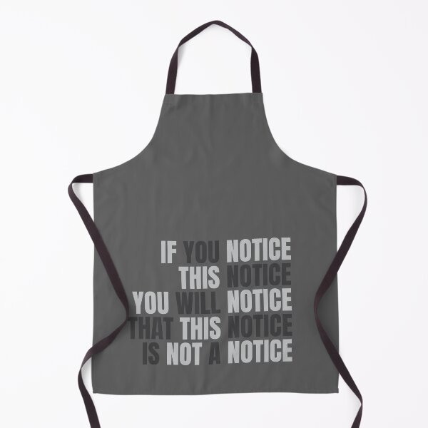 Item preview, Notice this notice Typographic Essential design designed and sold by PixelMajikz.