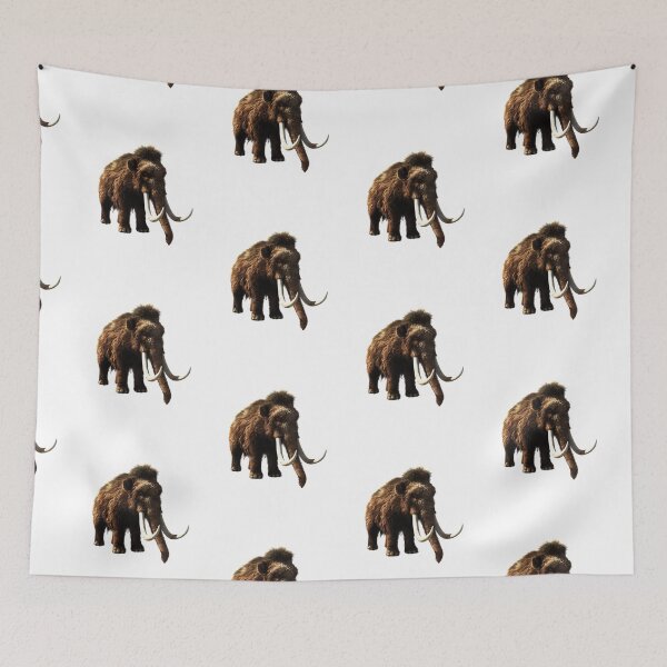 Item preview, Wooly Mammoth Stickers designed and sold by Teetans.