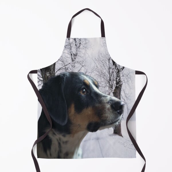 Item preview, dog on snow designed and sold by SHOPILIE.