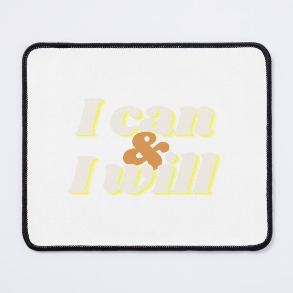 Item preview, I can & I will designed and sold by wordsandwords.
