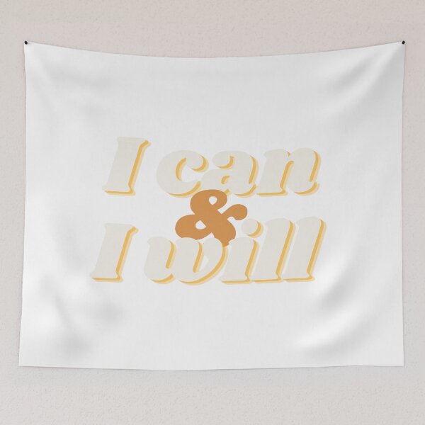 Item preview, I can & I will designed and sold by wordsandwords.
