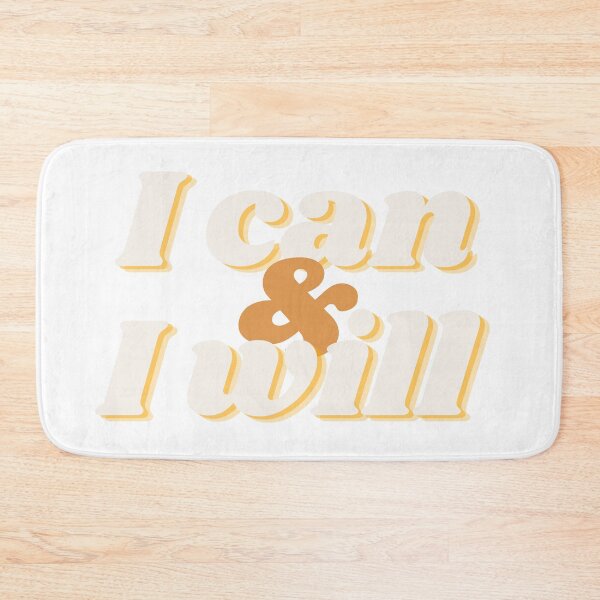 Item preview, I can & I will designed and sold by wordsandwords.