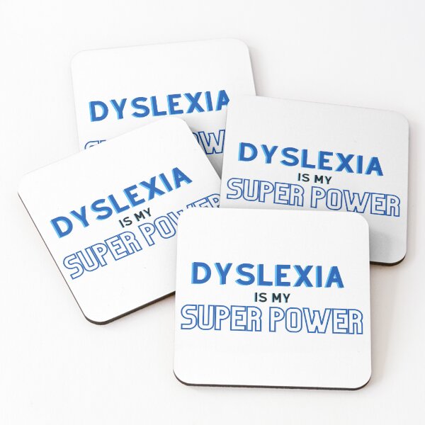 Item preview, “Dyslexia is my Super Power” design for awareness designed and sold by PrintsEntmt.