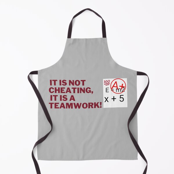 Item preview, [Quotes] - It is not cheating It's a teamwork (Dark Chocolate) designed and sold by PeterMun1007.