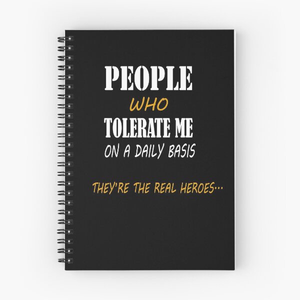 Item preview, People Who Tolerate Me On A Daily Basis They're The Real Heroes Funny Gifts  designed and sold by sichaz.