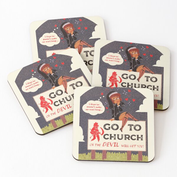Item preview, Or The Devil Will Get You! designed and sold by Honey Dotes.