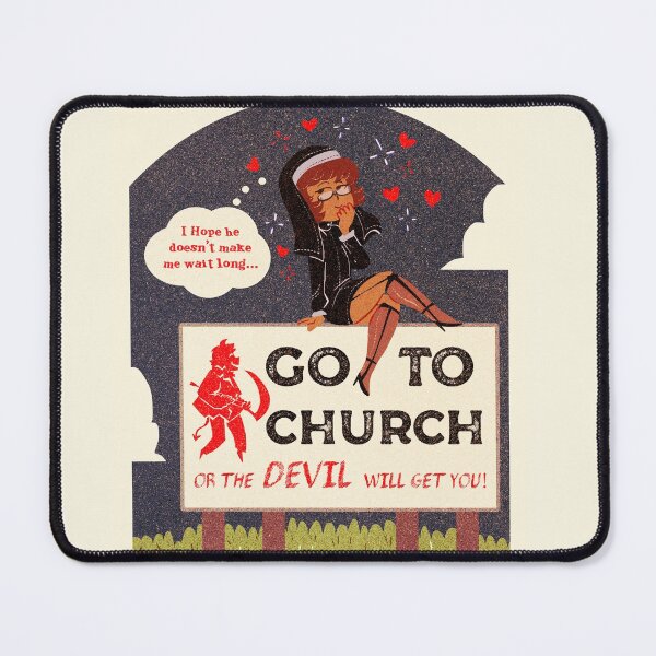 Item preview, Or The Devil Will Get You! designed and sold by Honey Dotes.