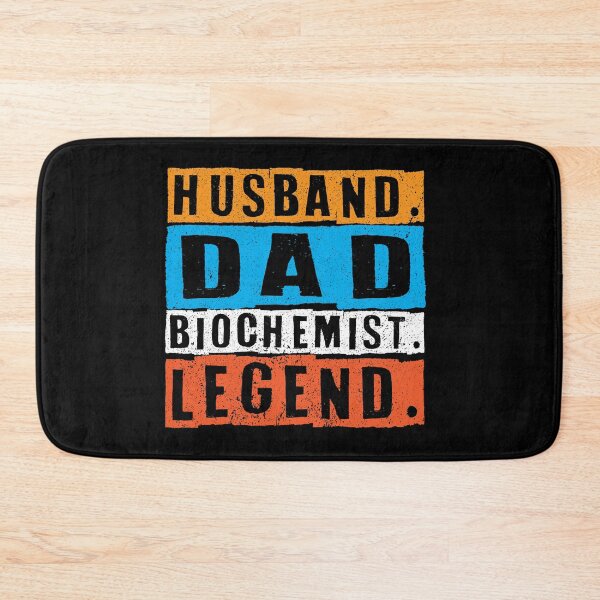 Item preview, Husband, Dad, Biochemist, Legend Funny designed and sold by Zuepfelmuetzen.