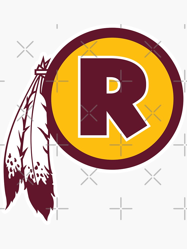 Washington Redskins Circle Logo Sticker / Vinyl Decal 10 sizes