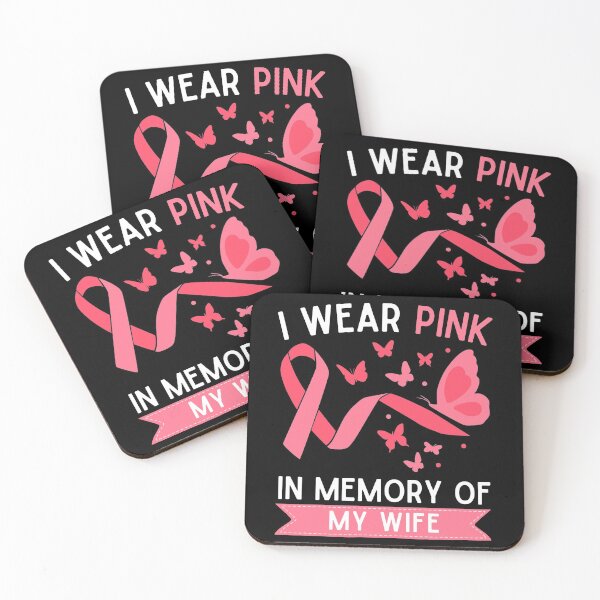 Item preview, I wear pink in memory of my Wife designed and sold by Echo Dusk.