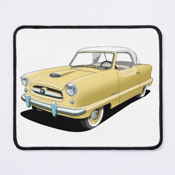 Item preview, Nash Metropolitan in yellow designed and sold by candc-retro.