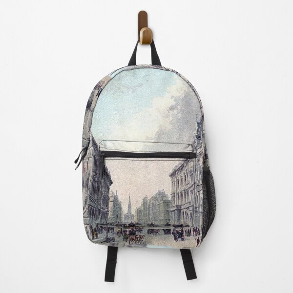 Item preview, Vintage Illustration of The Stock Exchange, Buchanan Street, Glasgow designed and sold by yourscotland.