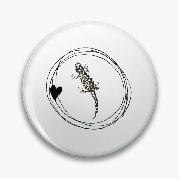 Item preview,  Salamander with Heart Frame designed and sold by utopianpioneer.
