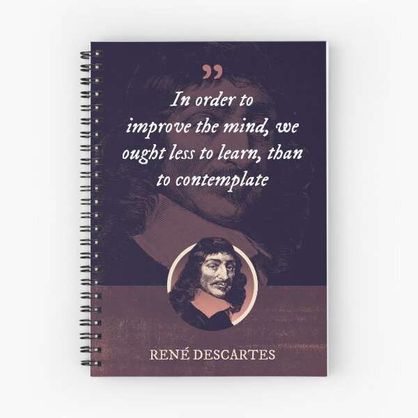 Artikelvorschau, René Descartes - Um den Geist zu verbessern, sollten wir weniger lernen als nachdenken entworfen und verkauft von Syahrasi.