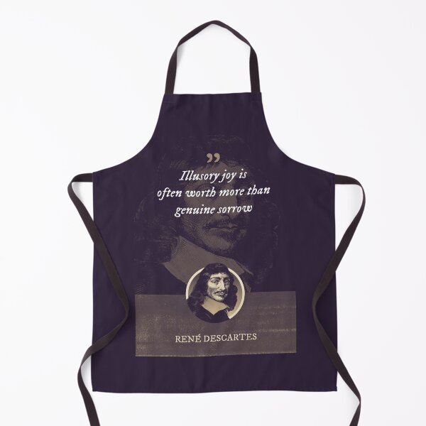 Item preview, René Descartes - Illusory joy is often worth more than genuine sorrow designed and sold by Syahrasi.