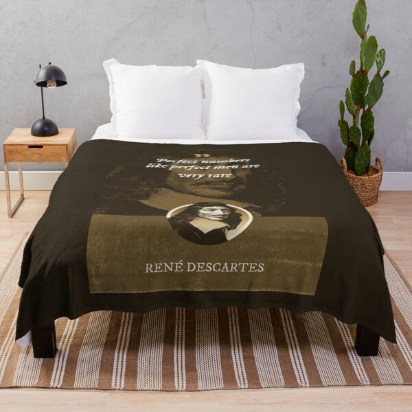 Item preview, René Descartes - Perfect numbers like perfect men are very rare designed and sold by Syahrasi.