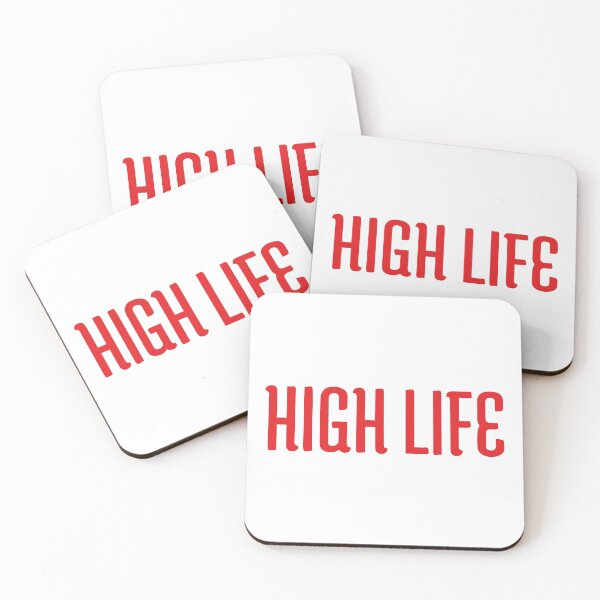 Item preview, High Life - Long Live - Best Black Typography Design designed and sold by WeedHighLife.