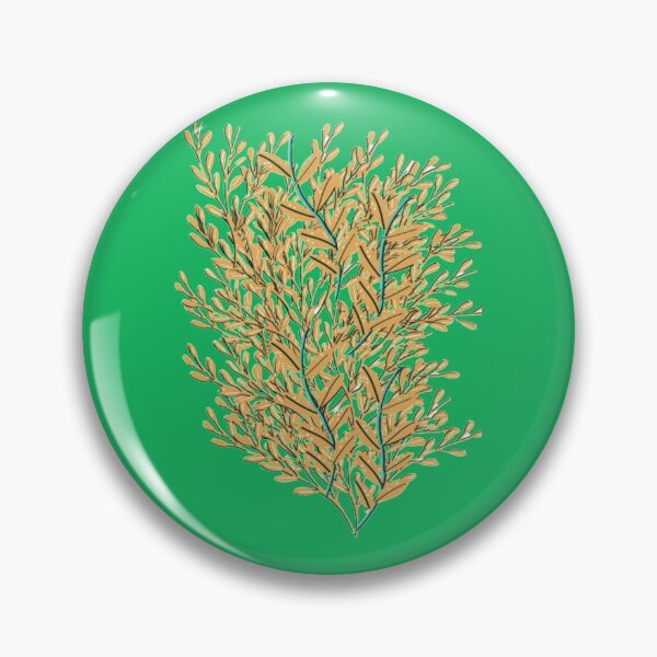 Item preview, Gold leaf of plant designed and sold by Danin21Shop.