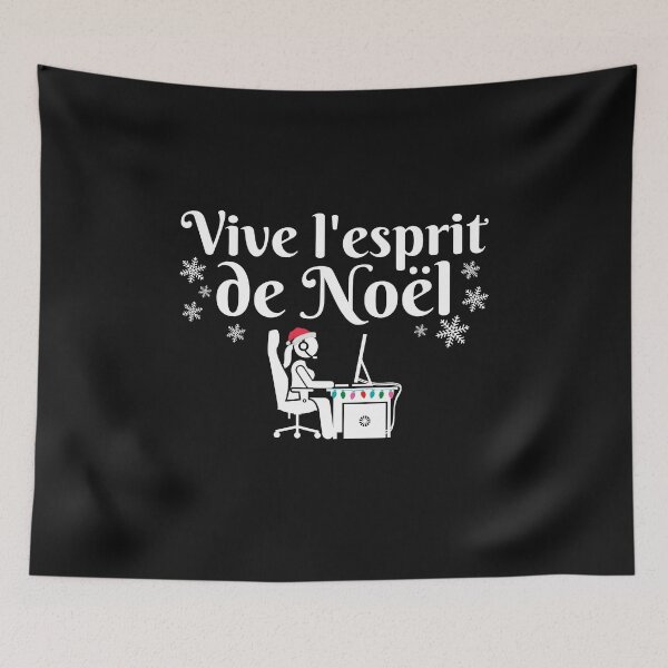 Aperçu de l'œuvre Mon esprit de Noël, gameuse créée et vendue par Smileycreation.