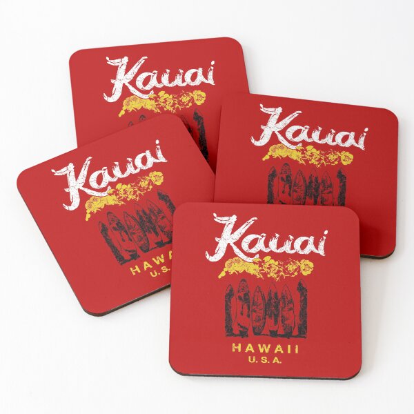 Artikelvorschau, Kauai Hawaii Vintages hawaiianisches Retro-Surfen entworfen und verkauft von IronEcho.