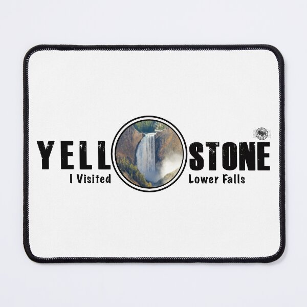 Item preview, I Visited Lower Falls, Yellowstone National Park - Lower Falls designed and sold by SmyrnaBuffalo.