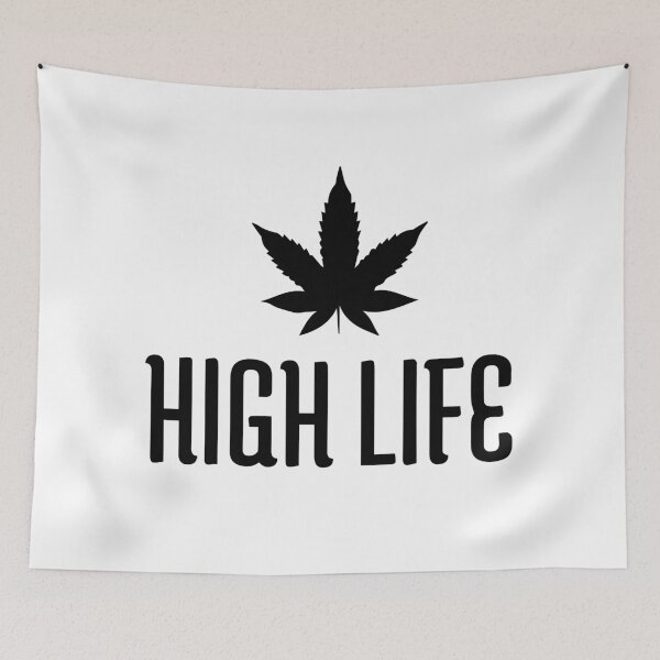 Item preview, High Life -Weed leaf - Best Design for stoners designed and sold by WeedHighLife.